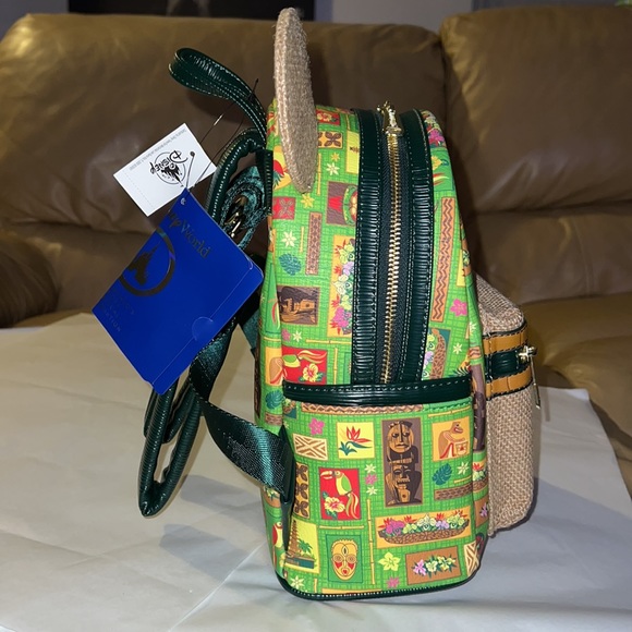 Disney Mickey Mouse The Main Attraction Backpack Loungefly Enchanted Tiki Room main image 8